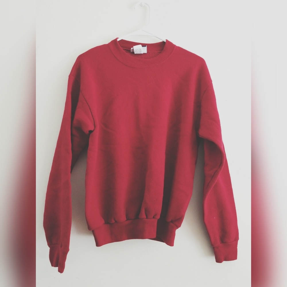 Crimson SturdySweats Sweater